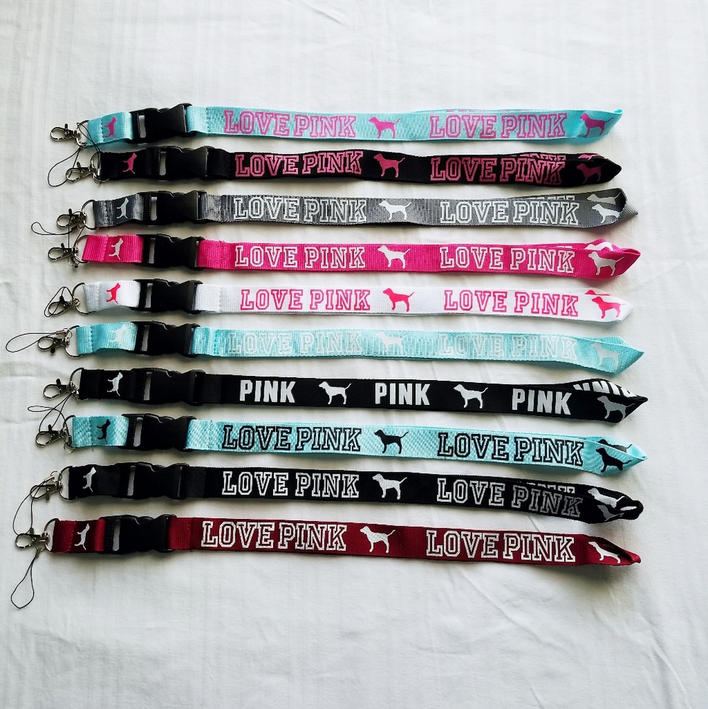 ❌️SOLD OUT❌️ Pink VS Lanyards